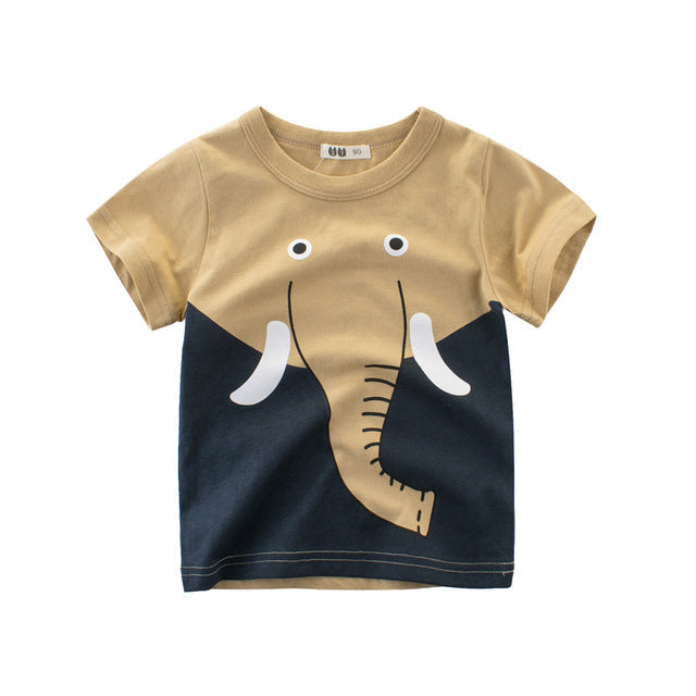 Children Cute Animals T-shirtLittle Koko Bean