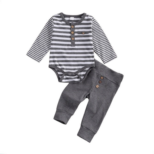 2Pcs Toddler Casual SuitLittle Koko Bean