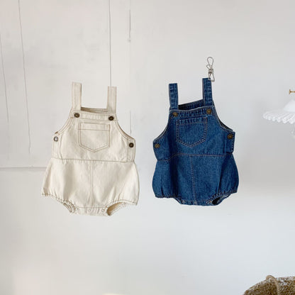 Denim Baby Overalls